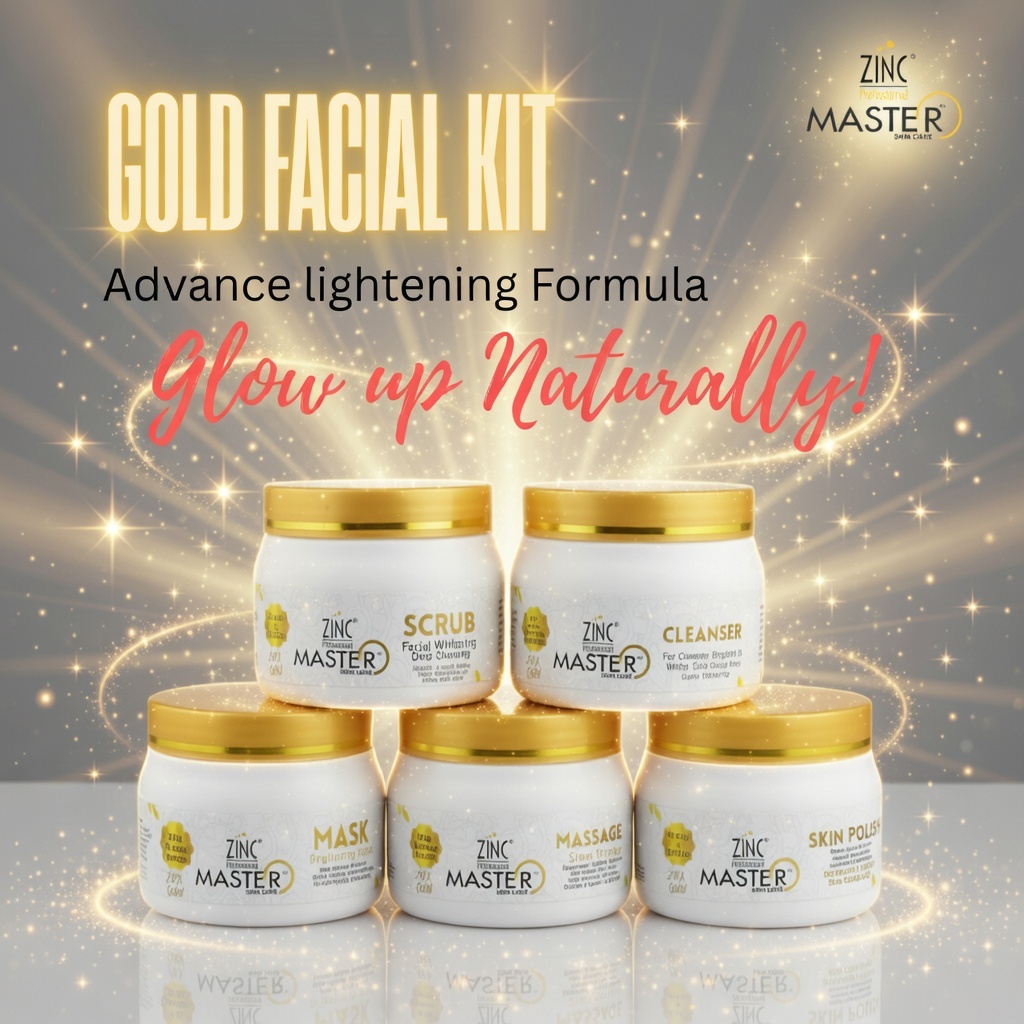 Zinc Master Gold Facial Kit