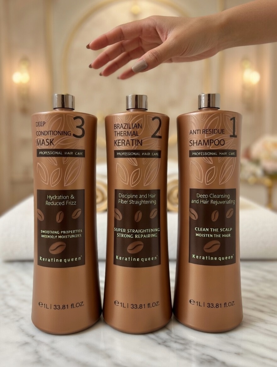 Keratin Queen Brazilian Keratin 3-Step Set