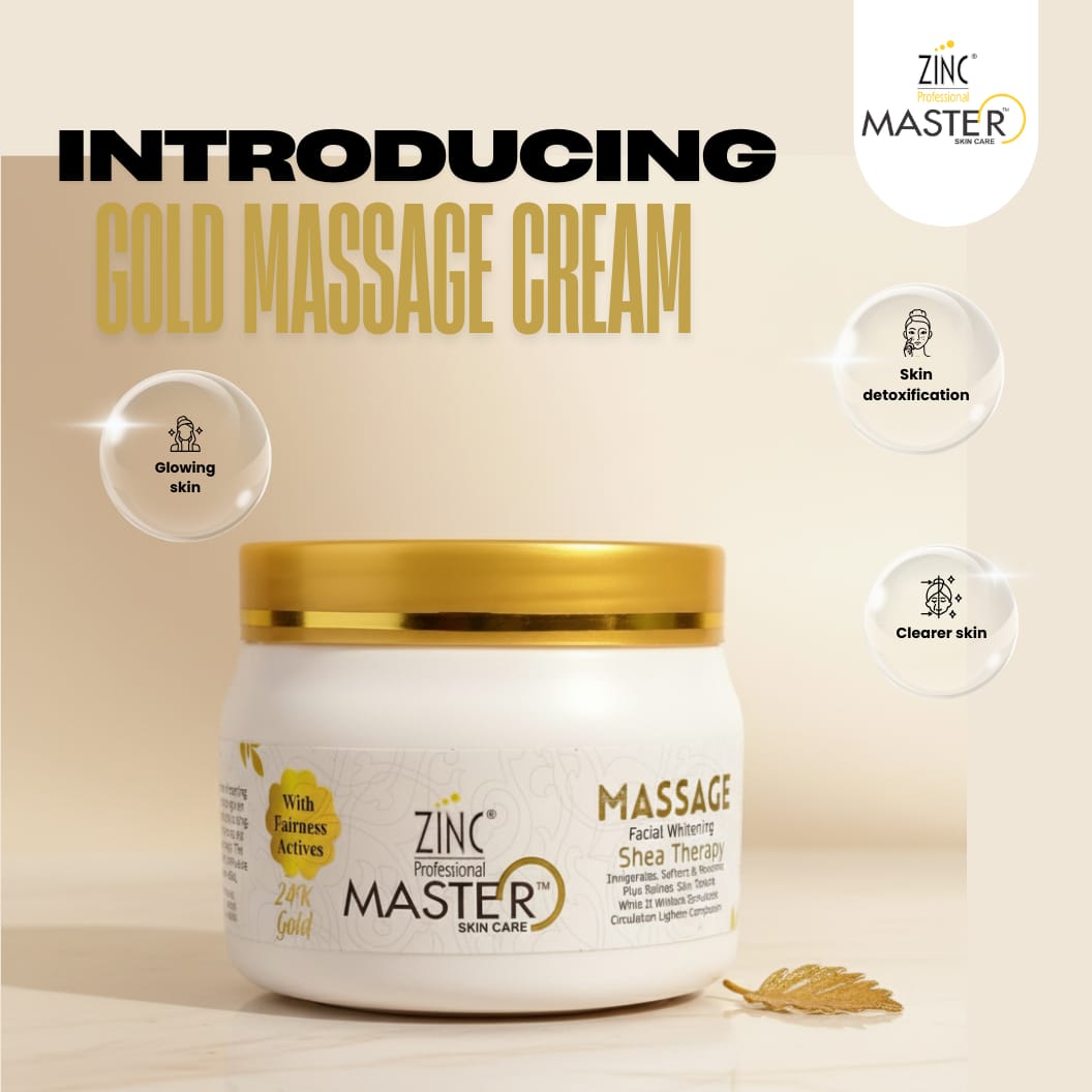 Zinc Master 24K Gold Facial Massage Cream 250g