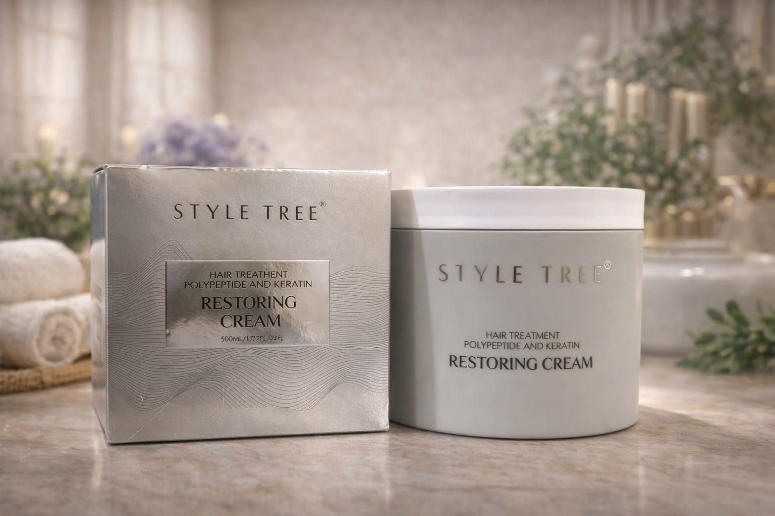 Keratin Restore Hair Cream 500ml